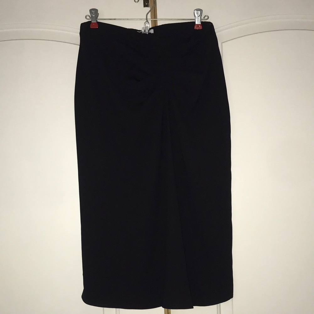 NWT Nine West Ruched Midi Elegant Skirt